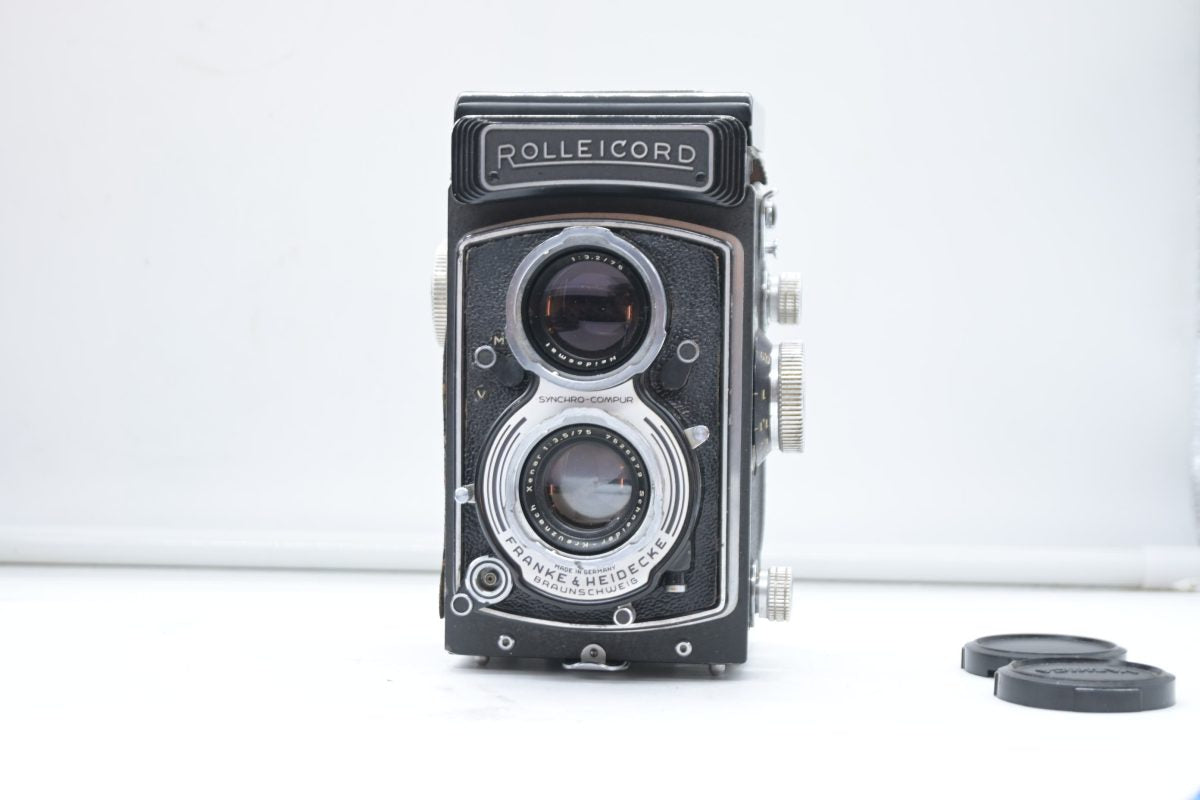 Rolleicord con Schneider-Kreuznach Xenar 75mm f/3.5