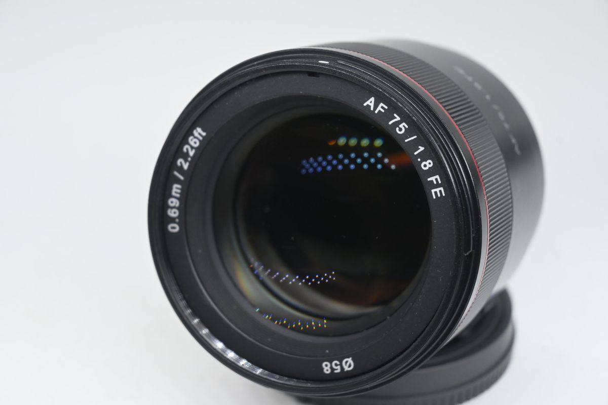 Samyang 75mm f/1.8 AF X Sony E