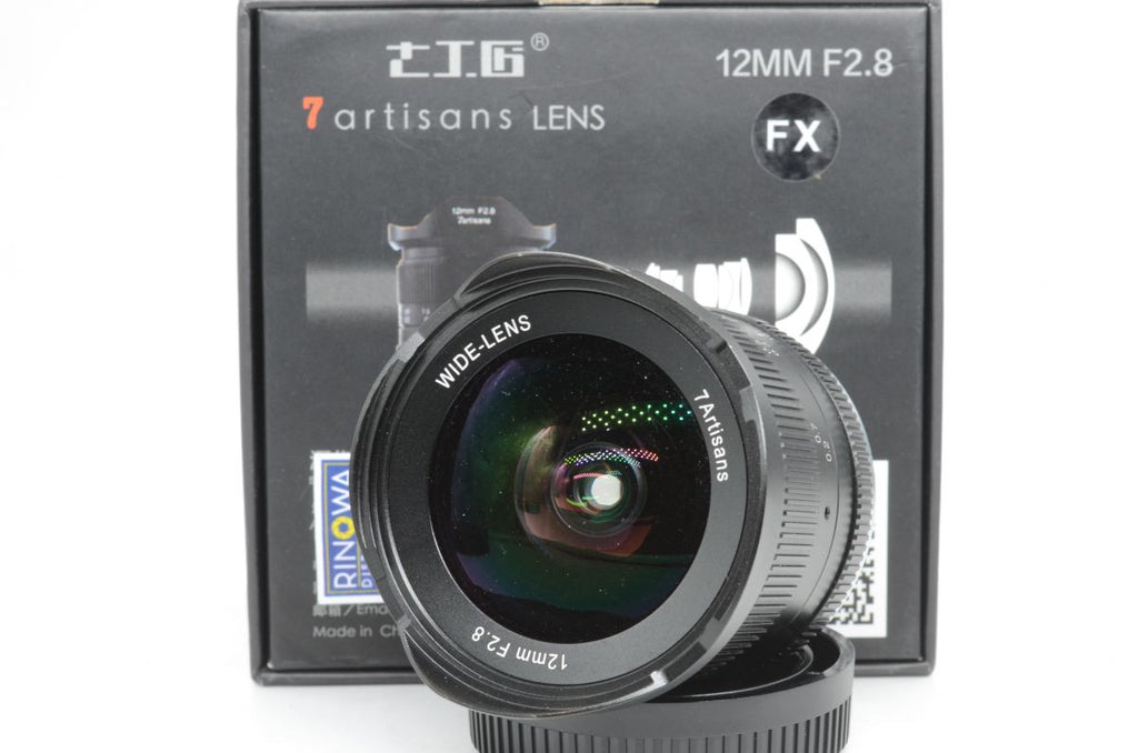 7artisans 12mm f/2.8  APS-C X Canon M
