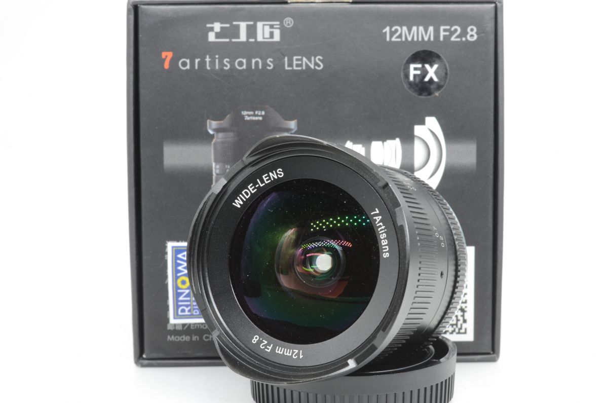 7artisans 12mm f/2.8  APS-C X Canon M