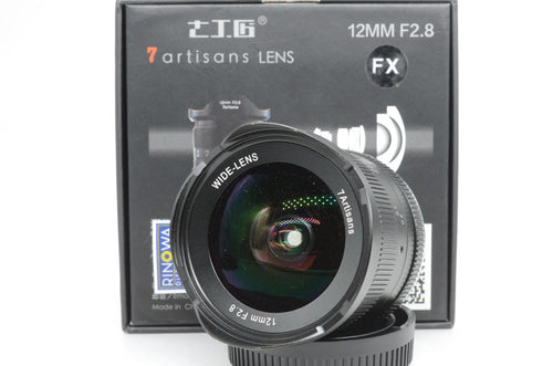 7artisans 12mm f/2.8  APS-C X Canon M
