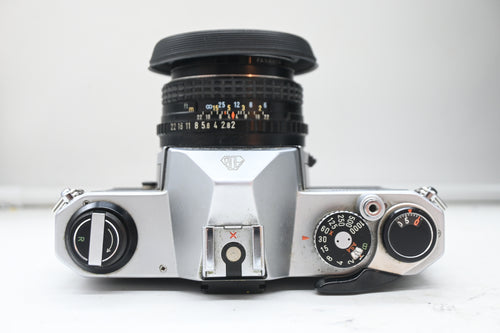 Asahi Pentax K1000 con 50mm