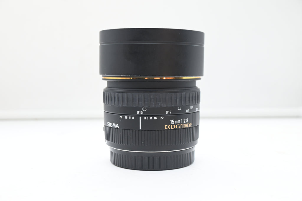 Sigma 15mm F2.8 EX DG Diagonal Fisheye X Canon EF