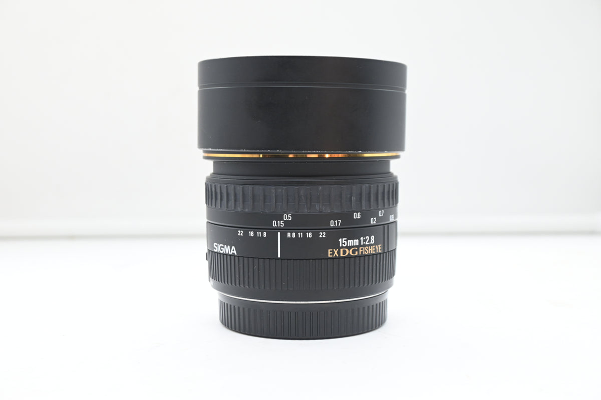 Sigma 15mm F2.8 EX DG Diagonal Fisheye X Canon EF