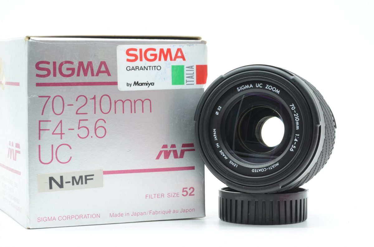Sigma 70/210 f 4-5,6 Nikon AIS  ( Nuovo )