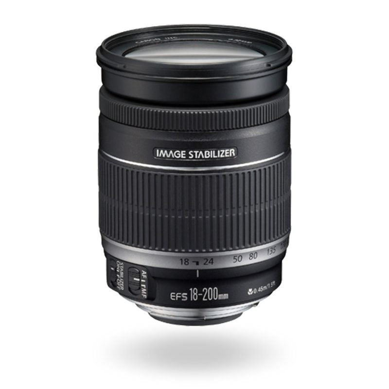Canon EF-S 18-200mm f/3.5-5.6 IS - Garanzia Canon Italia