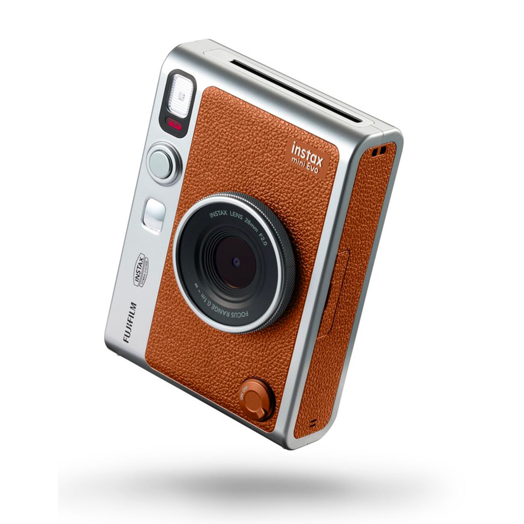 Fujifilm Instax Mini Evo HYBRID Brown - Garanzia Fujifilm Italia