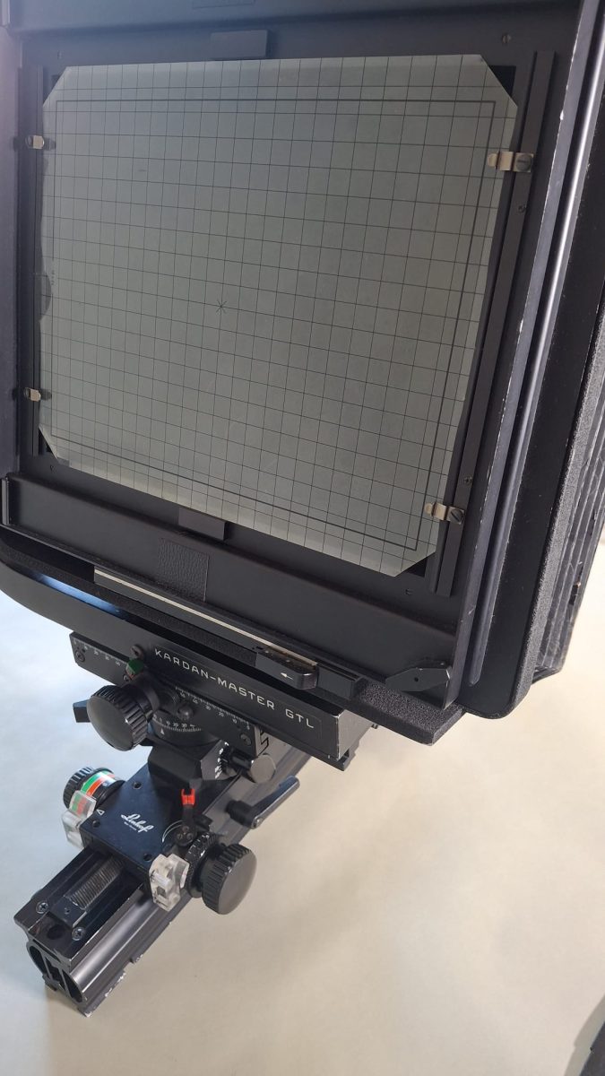 Linhof Kardan Master Gtl-8x10 " Con 5 Chassis + 2 Valige Di Metallo