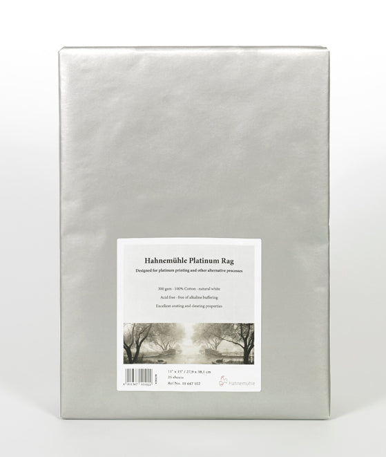 Hahnemuhle Platinum Rag  gr300  cm50.8x61cm 25 fogli