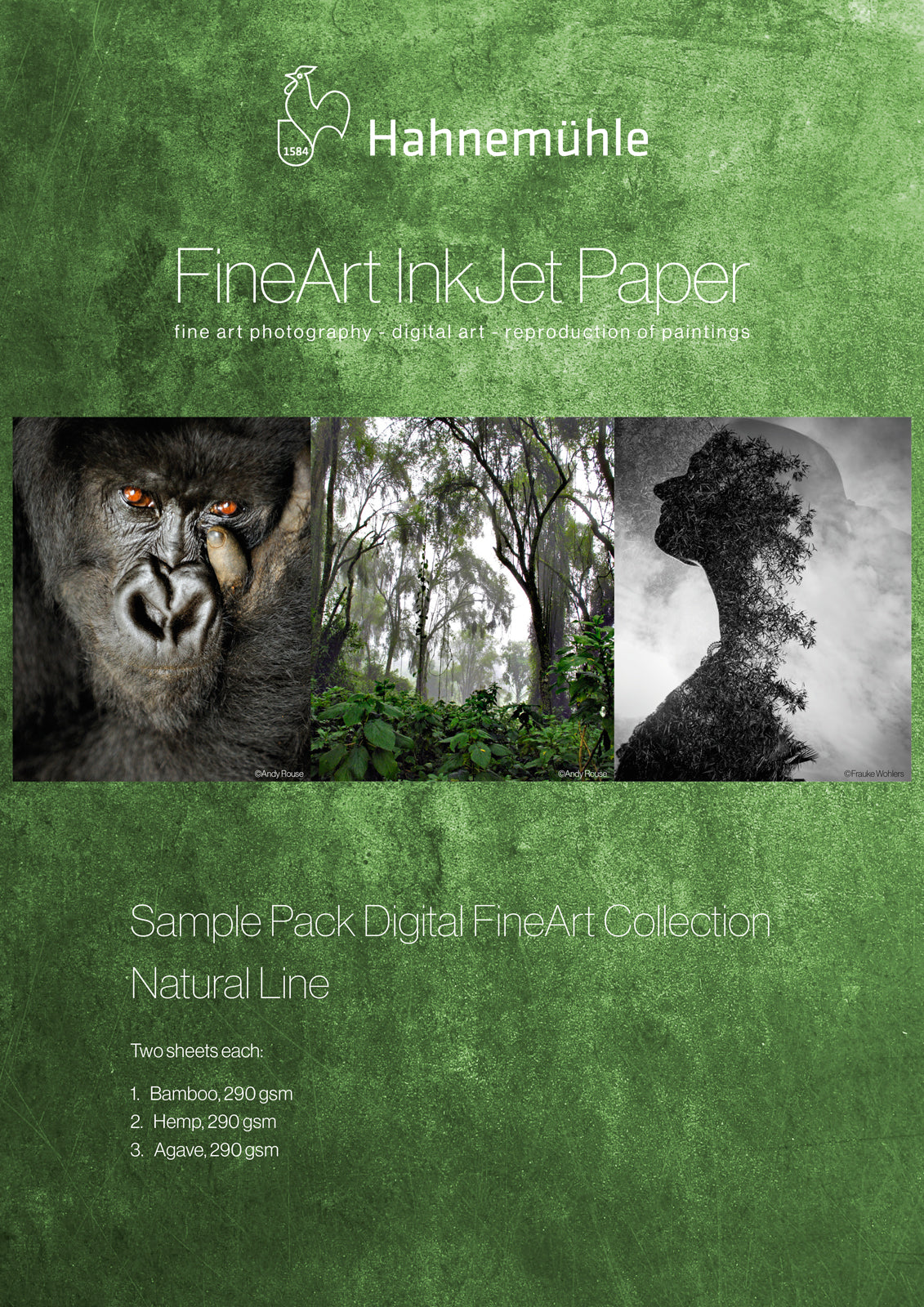 Hahnemuhle FineArt Natural Line pack test A3+