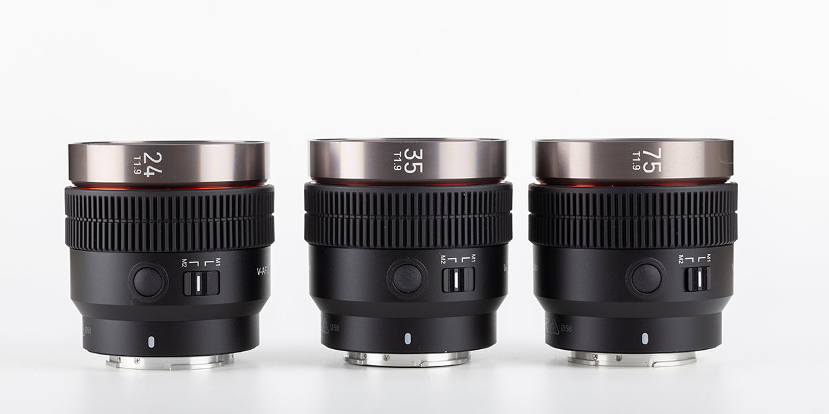 Samyang V-AF 24/35/75 T1.9 Sony E Kit ( NOLEGGIO )