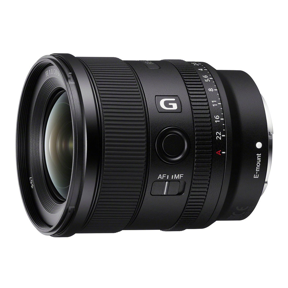 Sony FE 20 mm F1.8 G - Garanzia 2+1 Sony Italia – CASHBACK STUDENTI -100€ FINO AL 30/06/26