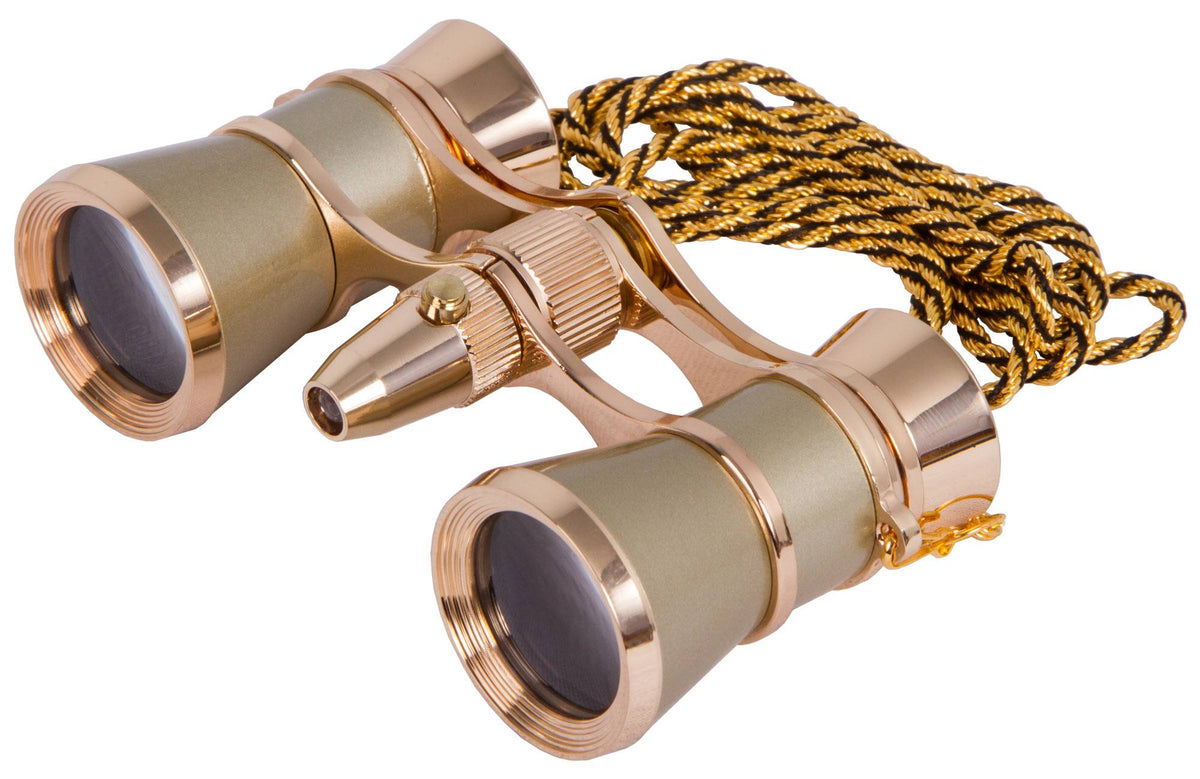 Binocolo da teatro Levenhuk Broadway 325F (con luce LED e cordoncino da collo)