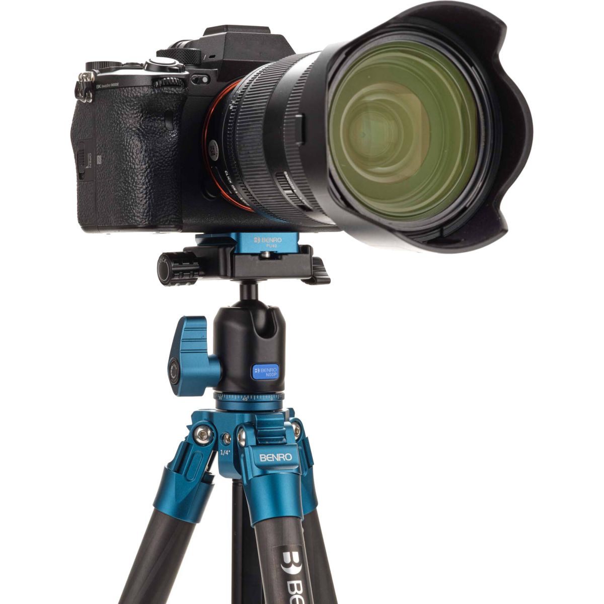 Benro Super Slim C-08 carbonio + testa N00P