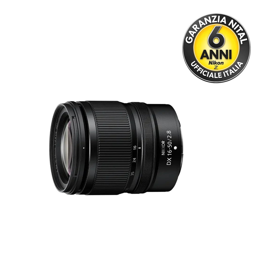 NIKKOR Z DX 16-50mm f/2.8 VR - Garanzia Nital 6 anni