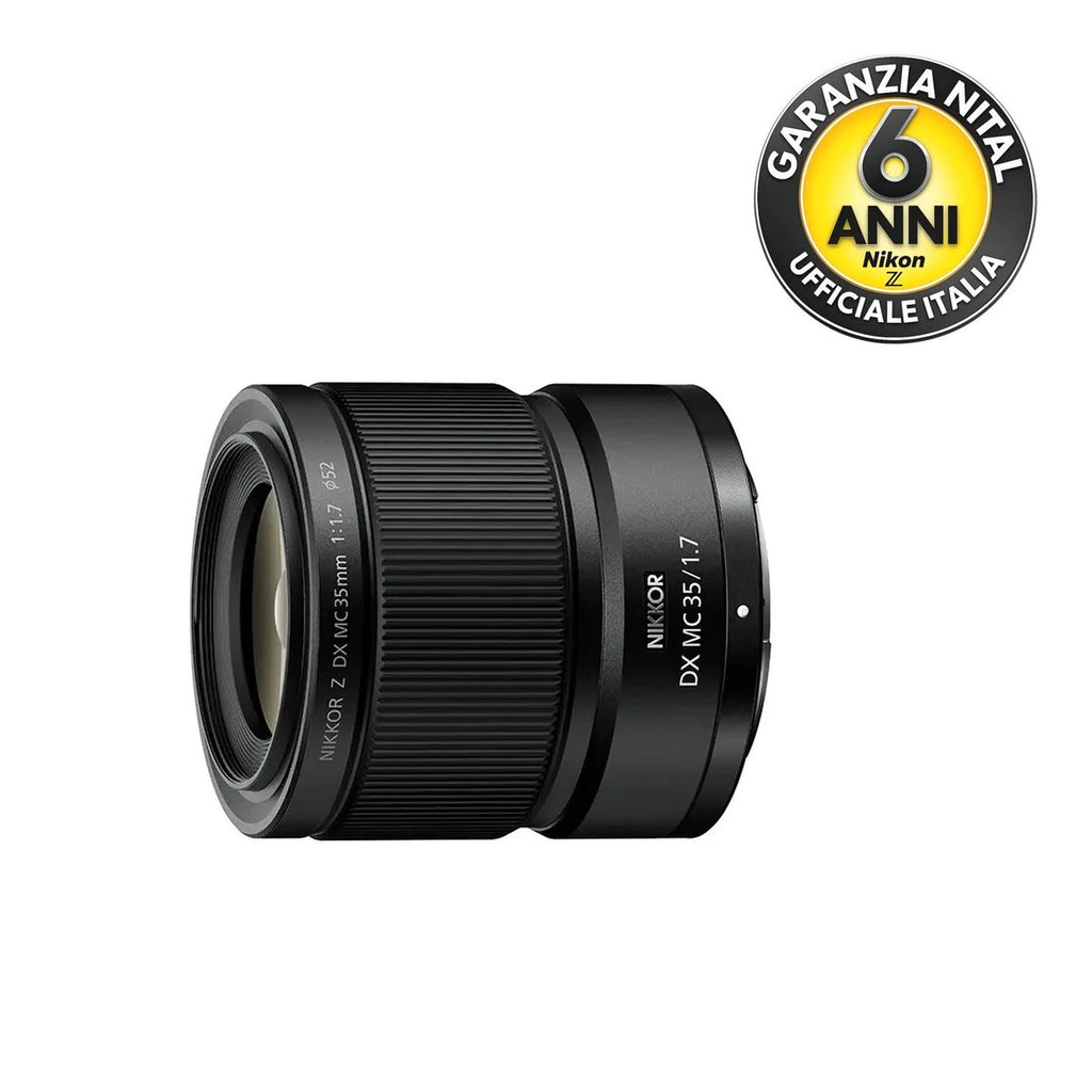NIKKOR Z DX MC 35mm f/1.7 - Garanzia Nital 6 anni