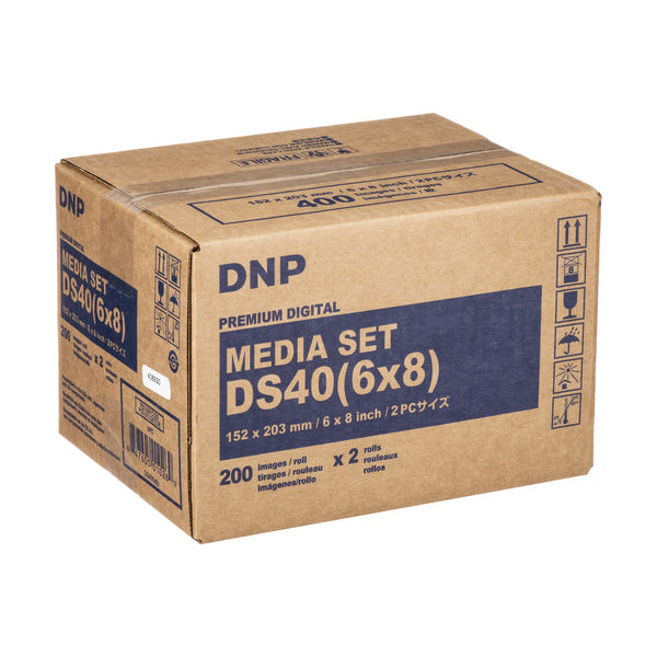 DNP Media Set DS40 (6x8) 15X20 400 stampe