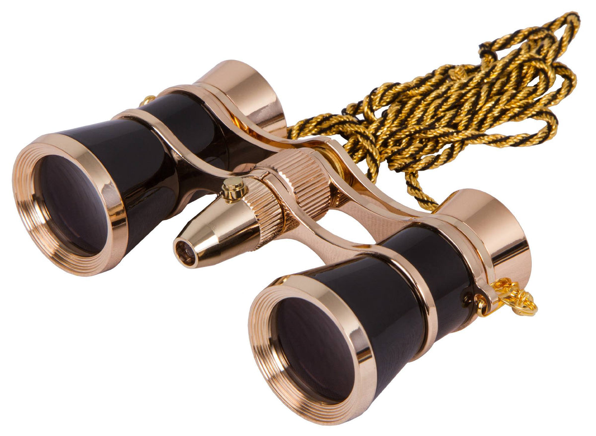 Binocolo da teatro Levenhuk Broadway 325F (con luce LED e cordoncino da collo)