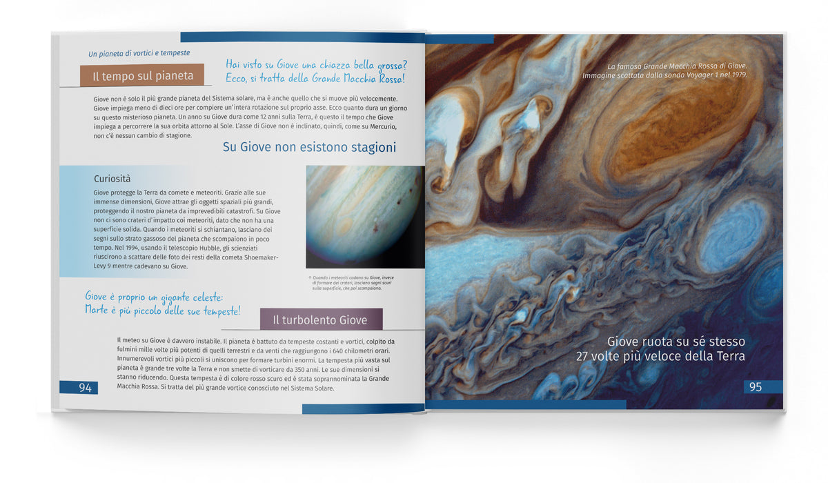 Spazio. Vuoto non-vuoto. Libro educativo. Copertina rigida
