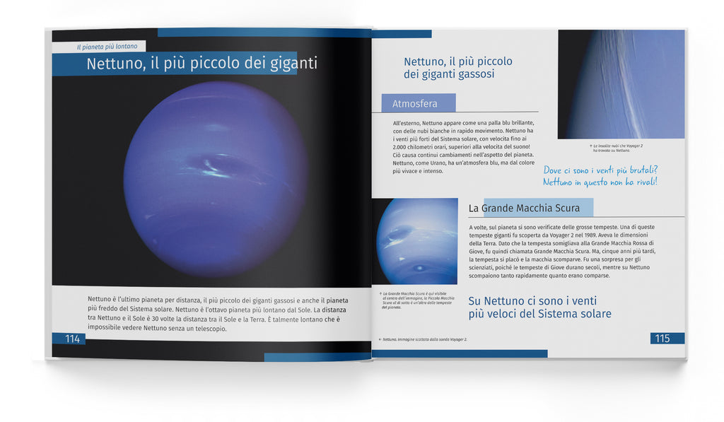 Spazio. Vuoto non-vuoto. Libro educativo. Copertina rigida