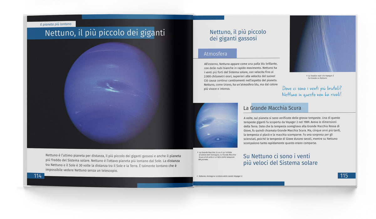 Spazio. Vuoto non-vuoto. Libro educativo. Copertina rigida