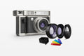 Lomo Instant Wide Monte Carlo Edition + Kit di Lenti