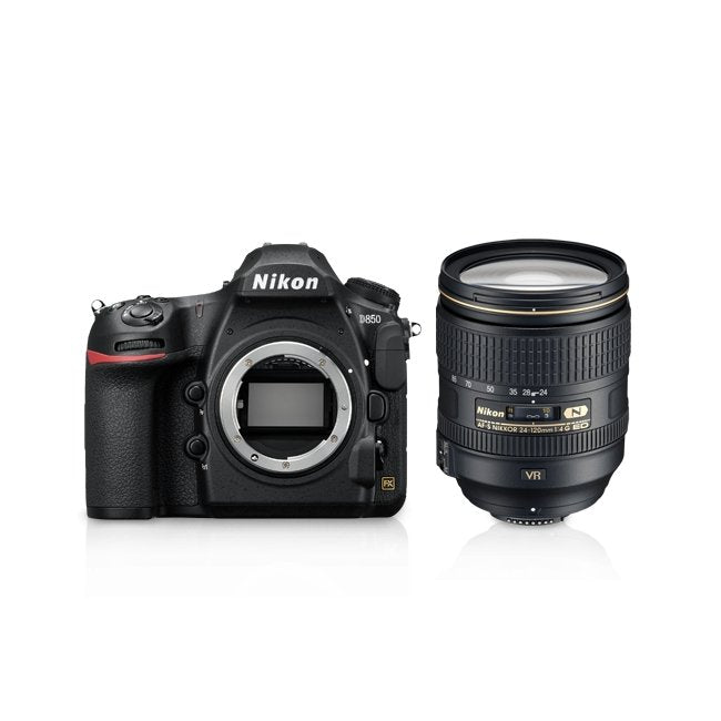 Nikon D850 con 24/120 VR - Garanzia 4 anni Nital - A CASA TUA IN 3/4 GIORNI