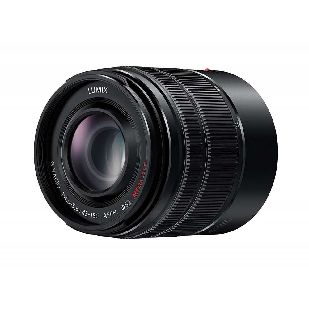 Panasonic 45-150mm Lumix G Mega OIS Vario f 4-5.6 ASPH - Garanzia 4 anni Fowa - A CASA TUA IN 3/4 GIORNI
