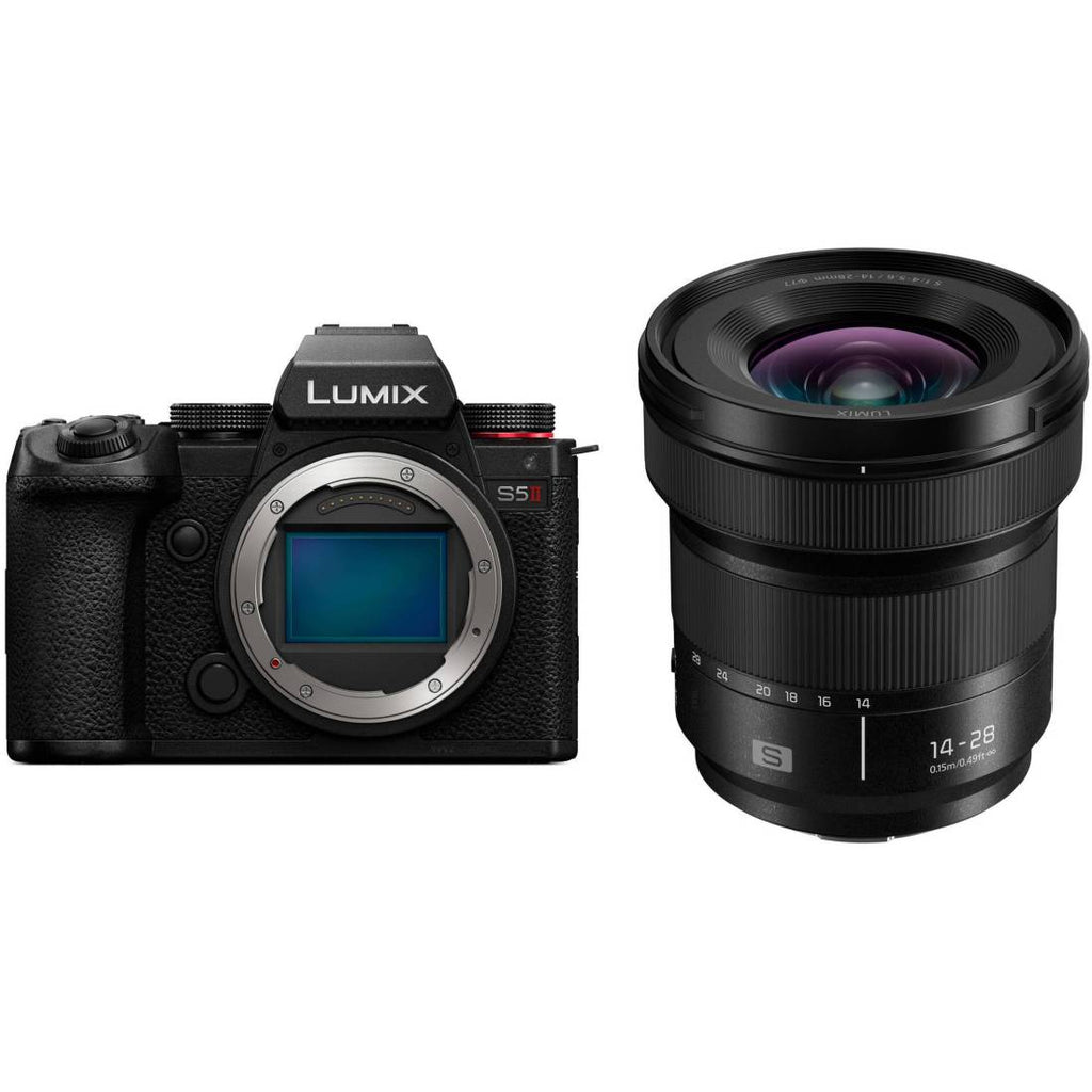 Panasonic LUMIX S5 II con 14/28 - Garanzia Fowa 4 anni - A CASA TUA IN 3/4 GIORNI - SCONTO IN CASSA -200€ CON VENDITA ABBINATA FINO AL 10/05/26