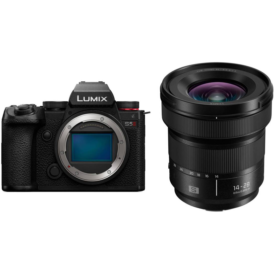 Panasonic LUMIX S5 II con 14/28 - Garanzia Fowa 4 anni - A CASA TUA IN 3/4 GIORNI - SCONTO IN CASSA -200€ CON VENDITA ABBINATA FINO AL 10/05/26