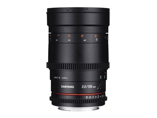 Samyang 135mm f/2,2 VDSLR - Garanzia Fowa Cine Lens