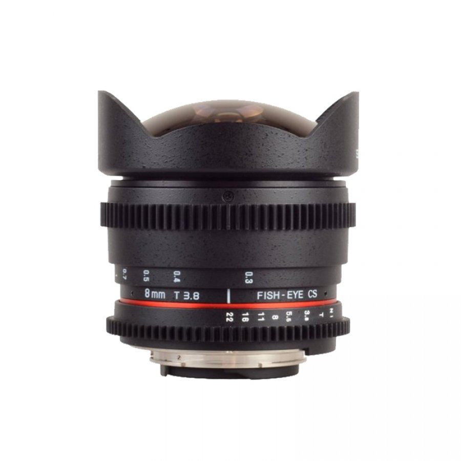 Samyang 8mm T3.8 Fish-eye CS - Garanzia Fowa