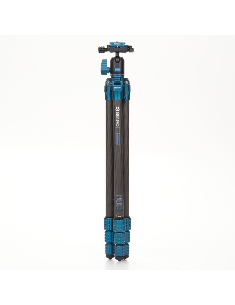 Benro SUPER SLIM CLASSIC 08-A + TESTA N00P (Carbonio)