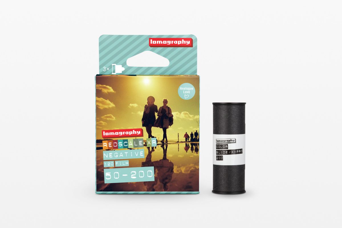 Lomography Redscale XR 120 ISO 50–200 - Confezione da 3