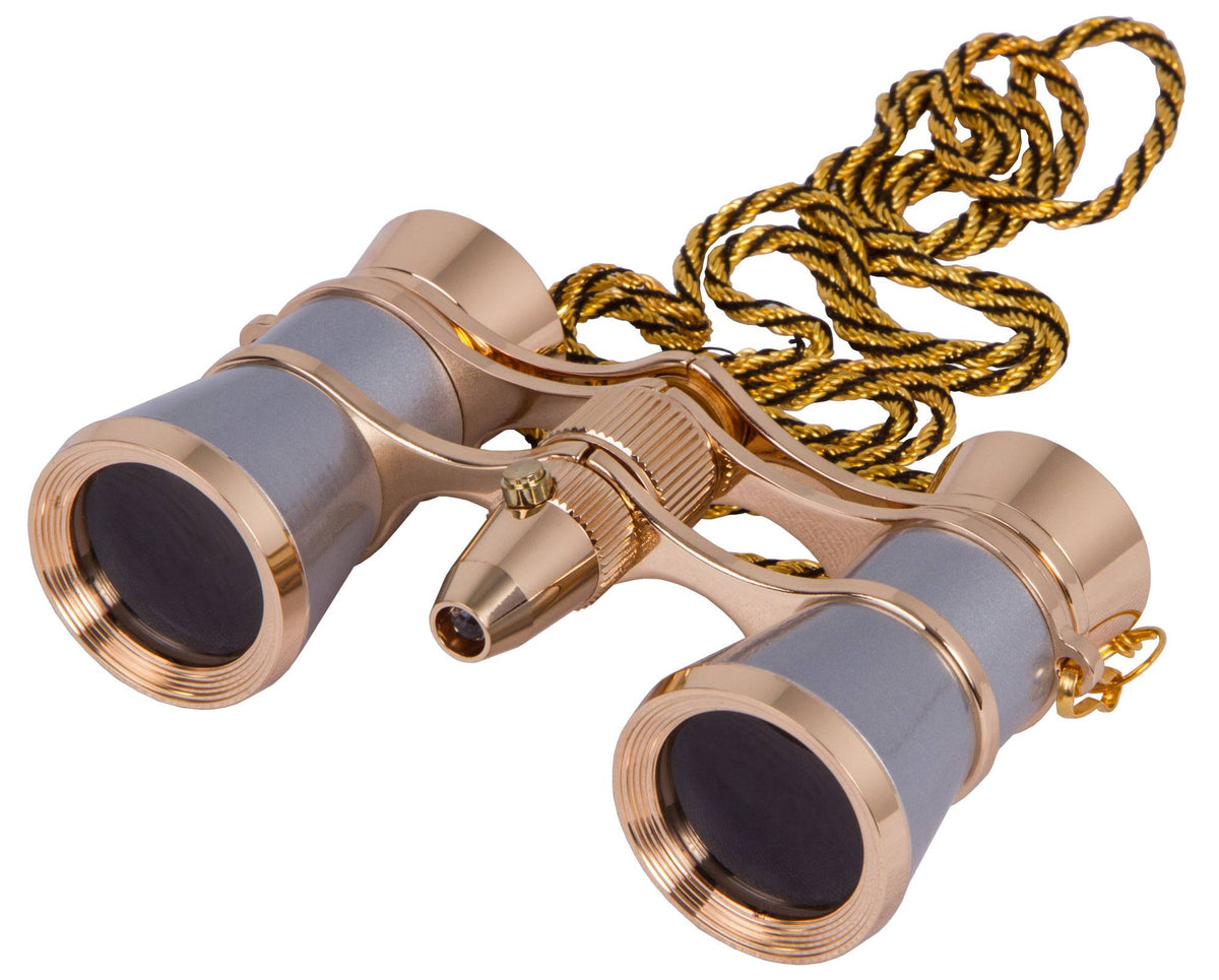 Binocolo da teatro Levenhuk Broadway 325F (con luce LED e cordoncino da collo)