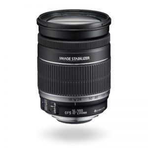 Canon EF-S 18-200mm f/3.5-5.6 IS – Garanzia Canon Italia