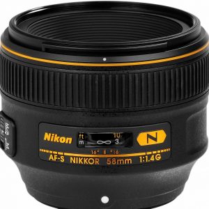 Nikkor AF-S 58mm f/1.4 G – Garanzia 4 anni Nital