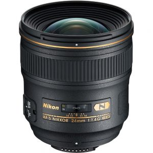 Nikkor AF-S 24mm f/1.4 G ED – Garanzia 4 anni Nital