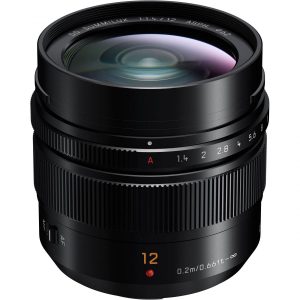 Panasonic Leica DG Summilux 12mm F1.4 ASPH – Garanzia 4 anni Fowa Italia