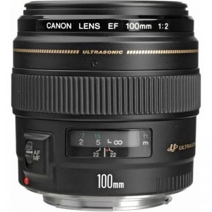 Canon EF 100mm f/2 USM – Garanzia Canon Italia