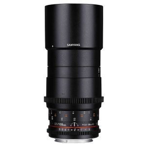 Samyang 100mm T3.1 VDSLR ED UMC MACRO – Garanzia Fowa Cine Lens