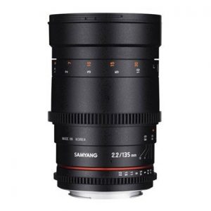 Samyang 135mm f/2,2 VDSLR – Garanzia Fowa Cine Lens