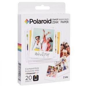 Polaroid Carta POP Zink (3X4″) 20 fogli (Per Polaroid Pop)