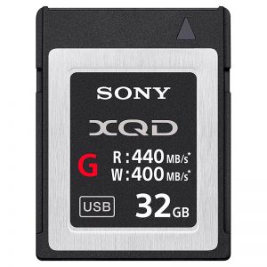 Sony XQD 32GB-64GB-120GB 400mb/S