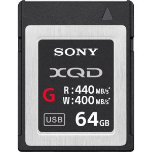 Sony XQD 32GB-64GB-120GB 400mb/S