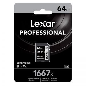 Lexar SD 64/128/256GB-1667 SDXC Class 10