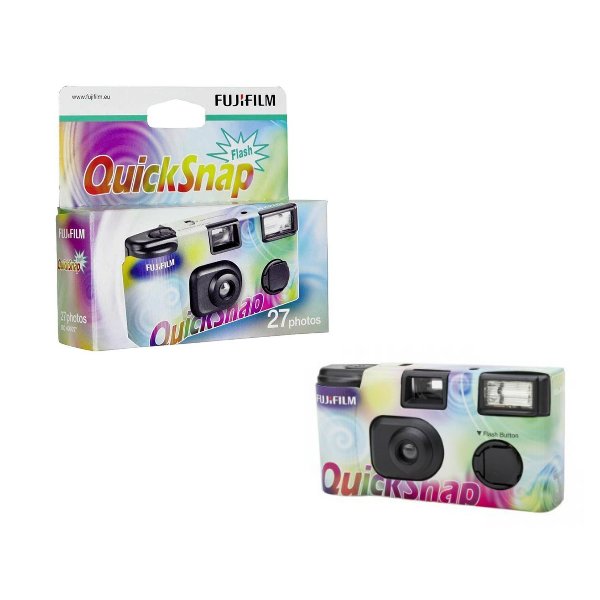 Fujifilm QuickSnap Fotocamera Usa e Getta con Flash – Fotododici