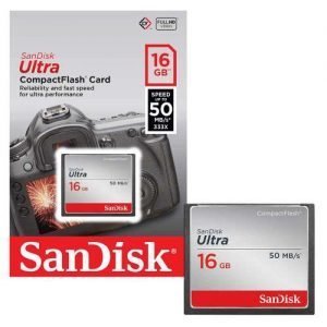 SanDisk Ultra CF16 GB 50 MB/s