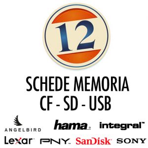 Schede Memoria CF/SD/USB