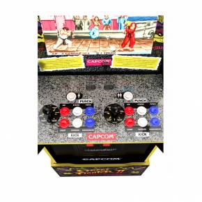 Cabinato Arcade1Up Capcom Legacy (12 giochi) + Riser Personalizzato